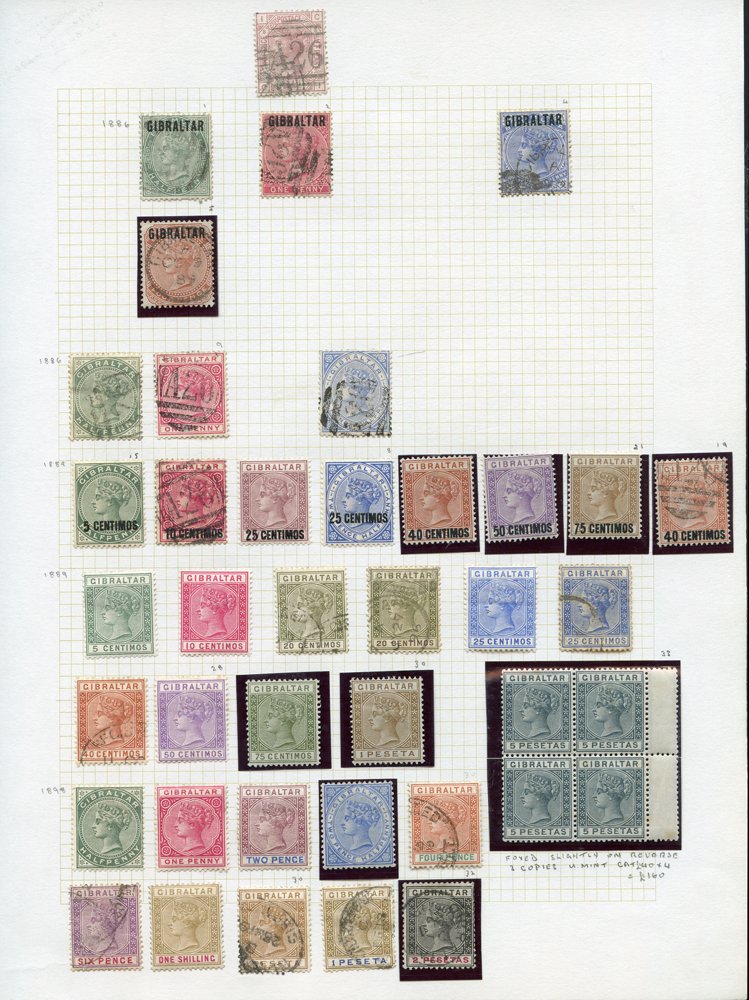 Lot 847 - Gibraltar - Corbitts Sale #151 Lot 847 - Gibraltar - Corbitts Sale #151