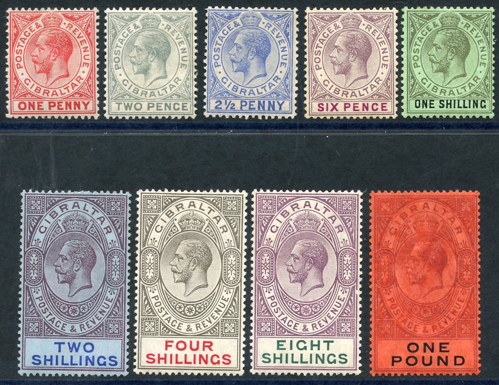 Lot 856 - Gibraltar - Corbitts Sale #151 Lot 856 - Gibraltar - Corbitts Sale #151