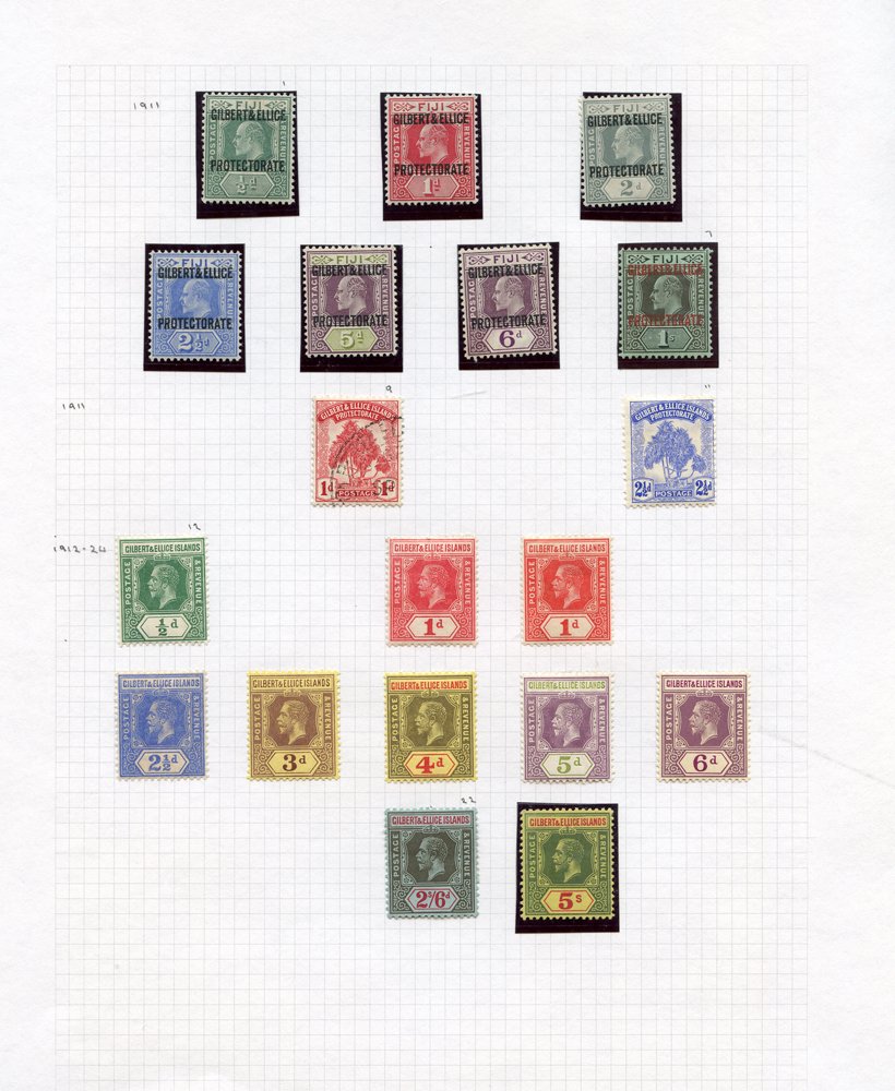 Lot 864 - gilbert and ellice islands - Corbitts Sale #151 Lot 864 - gilbert and ellice islands - Corbitts Sale #151