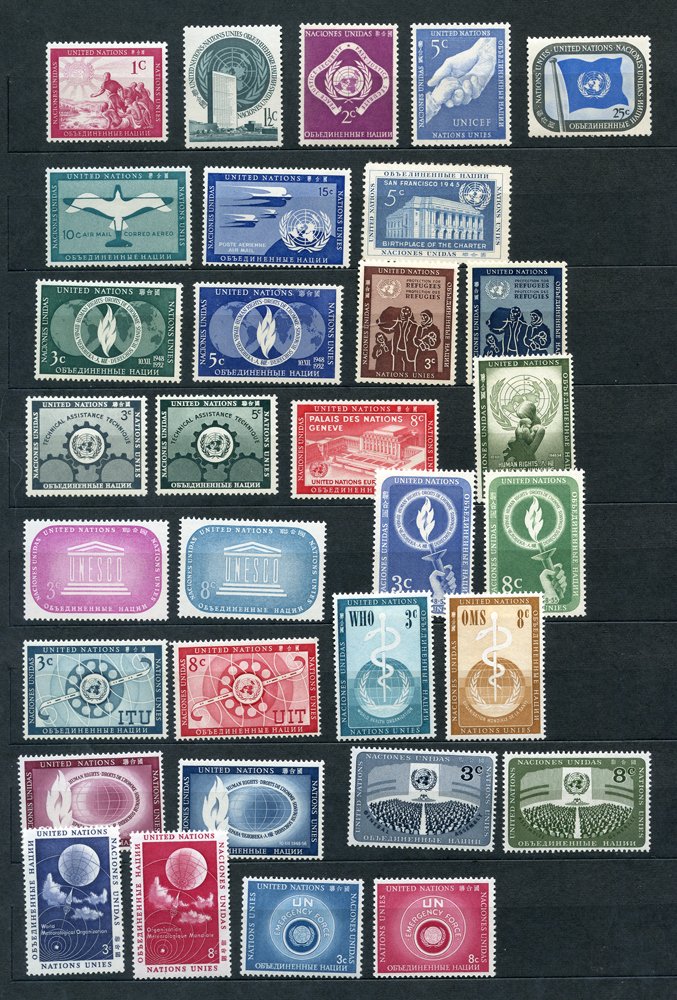 Lot 1405 - united nations  -  Corbitts Sale #151
