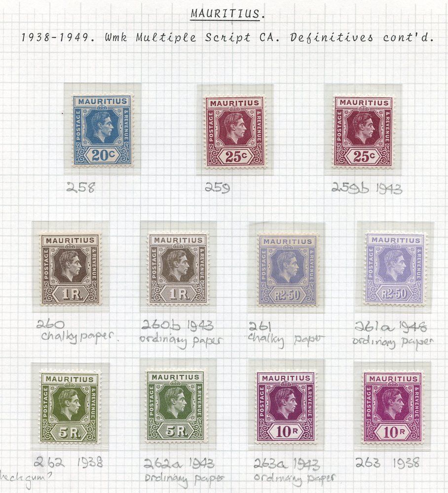 Lot 166 - KGVI UNMOUNTED MINT COLLECTIONS - Corbitts Sale #152 Lot 166 - KGVI UNMOUNTED MINT COLLECTIONS - Corbitts Sale #152