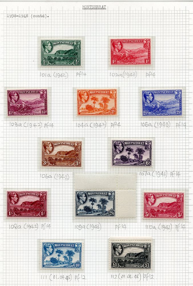 Lot 167 - KGVI UNMOUNTED MINT COLLECTIONS - Corbitts Sale #152 Lot 167 - KGVI UNMOUNTED MINT COLLECTIONS - Corbitts Sale #152