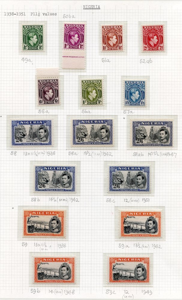 Lot 173 - KGVI UNMOUNTED MINT COLLECTIONS - Corbitts Sale #152 Lot 173 - KGVI UNMOUNTED MINT COLLECTIONS - Corbitts Sale #152
