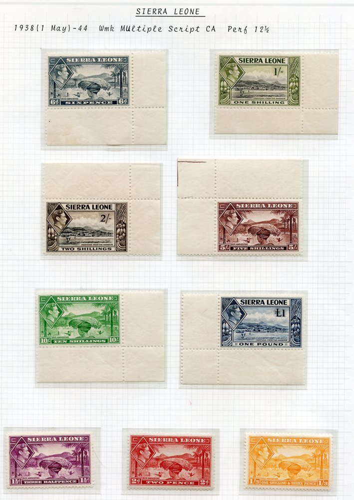 Lot 181 - KGVI UNMOUNTED MINT COLLECTIONS - Corbitts Sale #152 Lot 181 - KGVI UNMOUNTED MINT COLLECTIONS - Corbitts Sale #152