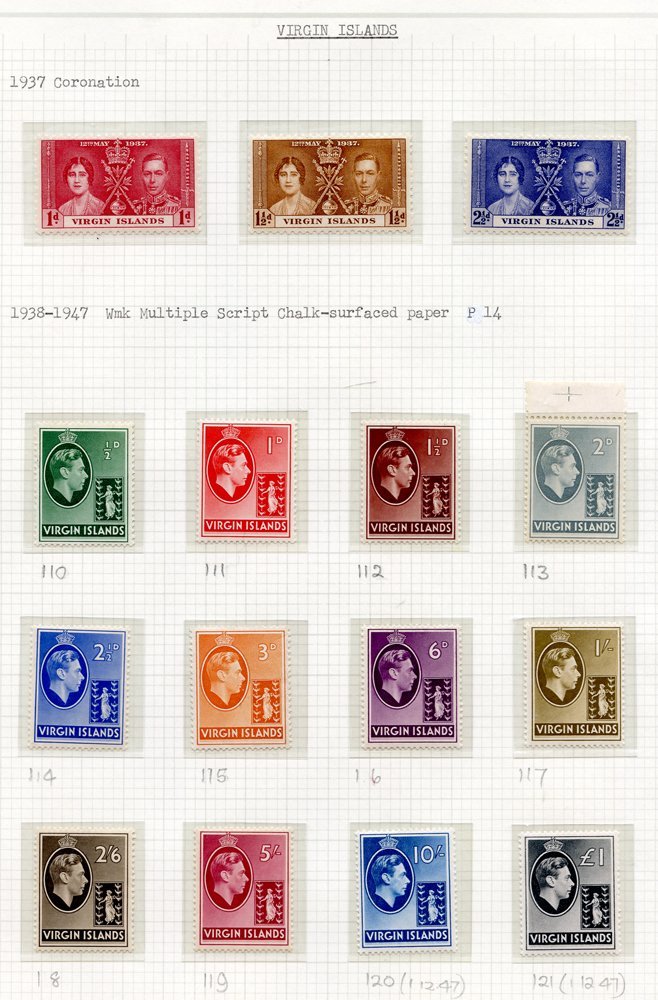Lot 192 - KGVI UNMOUNTED MINT COLLECTIONS - Corbitts Sale #152 Lot 192 - KGVI UNMOUNTED MINT COLLECTIONS - Corbitts Sale #152