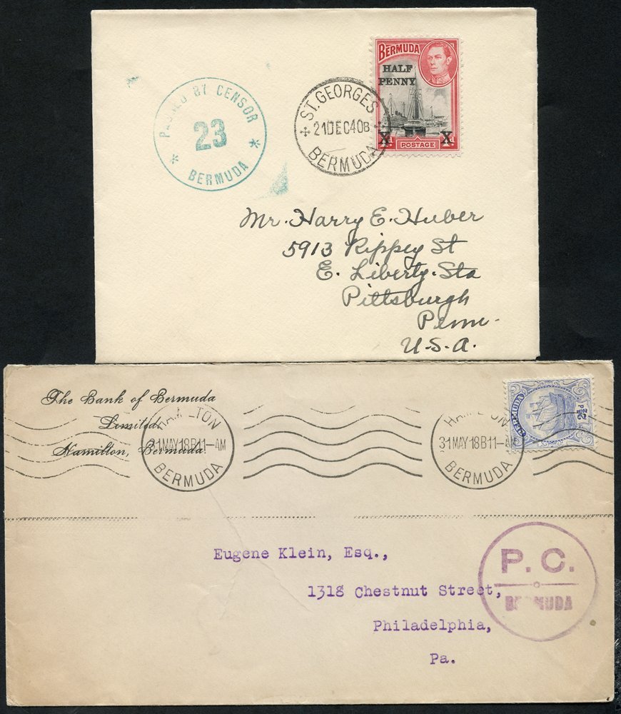 Lot 456 - Bermuda - Corbitts Sale #152 Lot 456 - Bermuda - Corbitts Sale #152