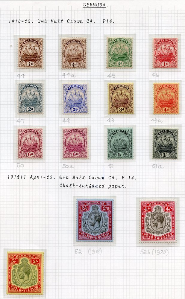 Lot 464 - Bermuda - Corbitts Sale #152 Lot 464 - Bermuda - Corbitts Sale #152