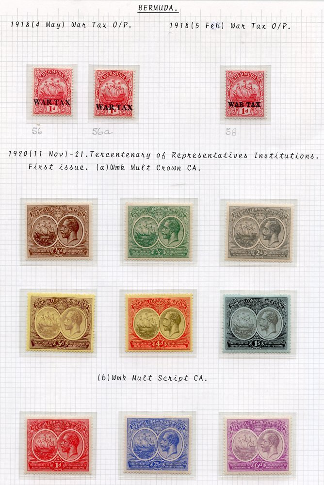 Lot 472 - Bermuda - Corbitts Sale #152 Lot 472 - Bermuda - Corbitts Sale #152