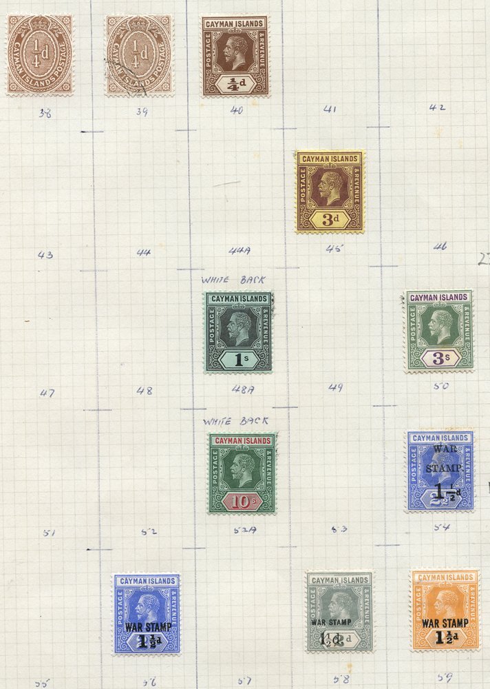 Lot 554 - cayman islands - Corbitts Sale #152 Lot 554 - cayman islands - Corbitts Sale #152