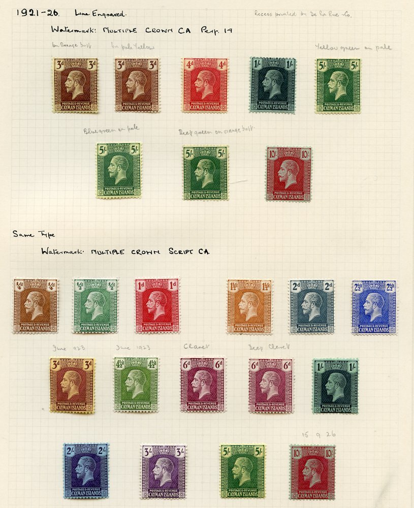 Lot 564 - cayman islands - Corbitts Sale #152 Lot 564 - cayman islands - Corbitts Sale #152