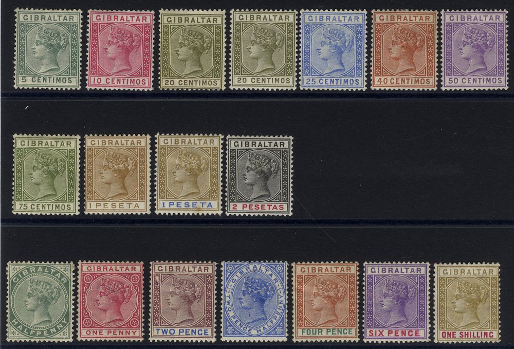 Lot 830 - Gibraltar - Corbitts Sale #152 Lot 830 - Gibraltar - Corbitts Sale #152