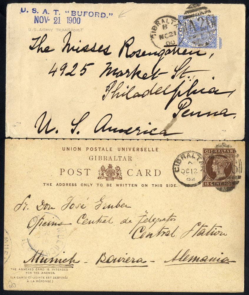 Lot 831 - Gibraltar - Corbitts Sale #152 Lot 831 - Gibraltar - Corbitts Sale #152