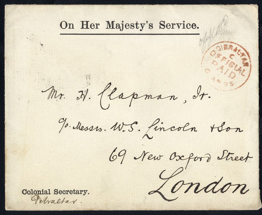 Lot 832 - Gibraltar - Corbitts Sale #152 Lot 832 - Gibraltar - Corbitts Sale #152