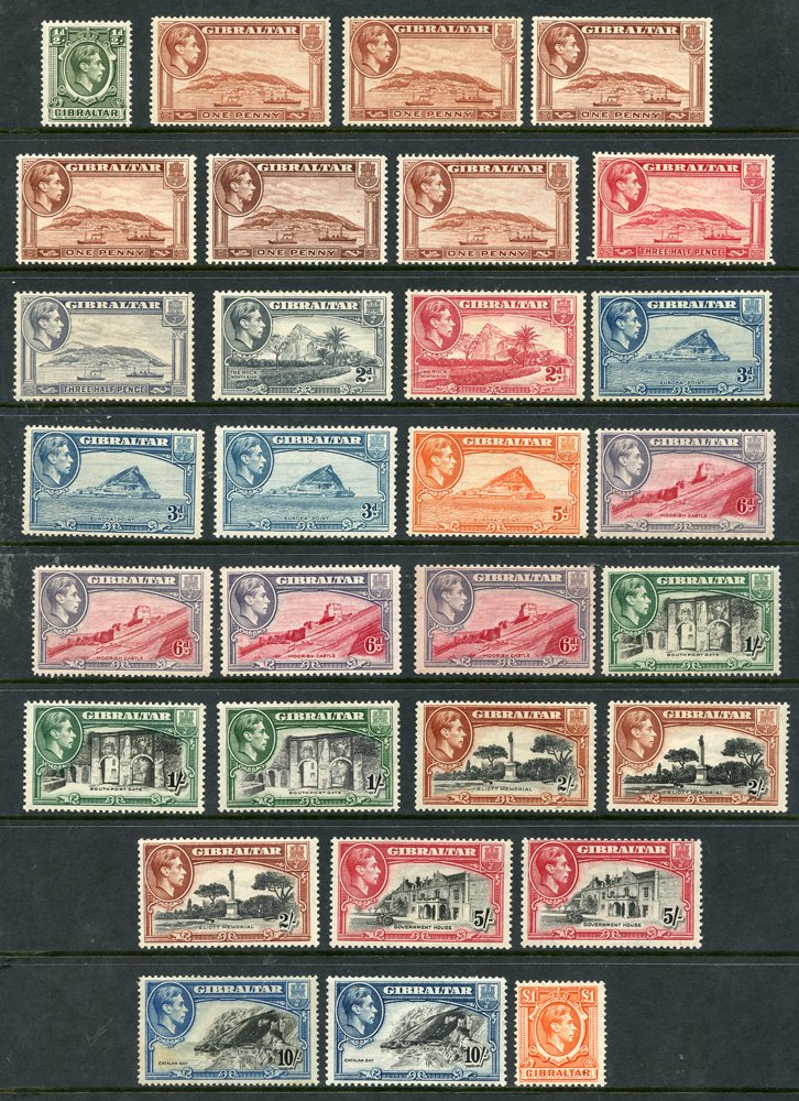Lot 851 - Gibraltar - Corbitts Sale #152 Lot 851 - Gibraltar - Corbitts Sale #152