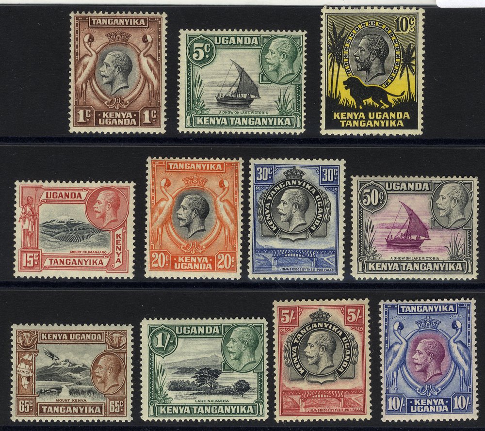 Lot 985 - kenya uganda and tanganyika - Corbitts Sale #152 Lot 985 - kenya uganda and tanganyika - Corbitts Sale #152