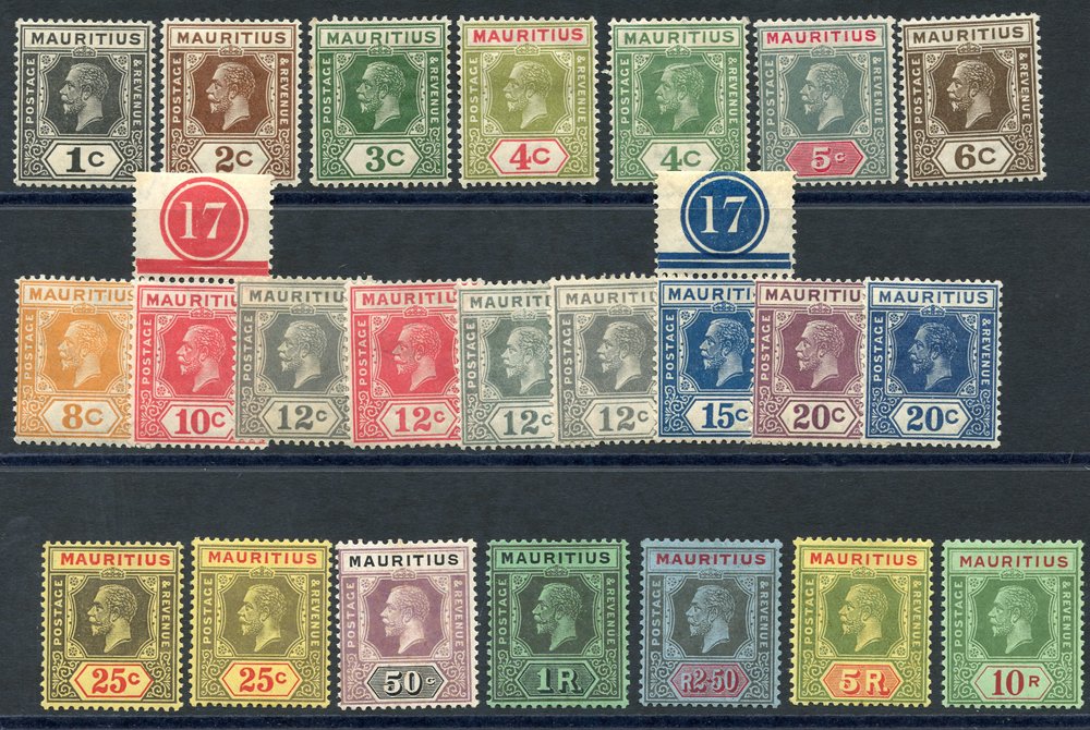 Lot 1080 - Mauritius - Corbitts Sale #152 Lot 1080 - Mauritius - Corbitts Sale #152