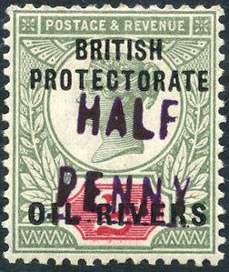 Lot 1172 - niger coast protectorate - Corbitts Sale #152 Lot 1172 - niger coast protectorate - Corbitts Sale #152