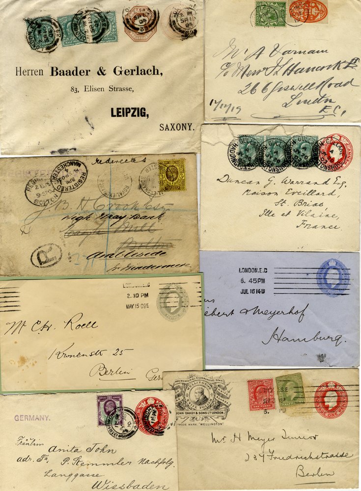 Lot 1704 - postal history postal history collections and accumulations miscellaneous etc -  Corbitts Sale #152