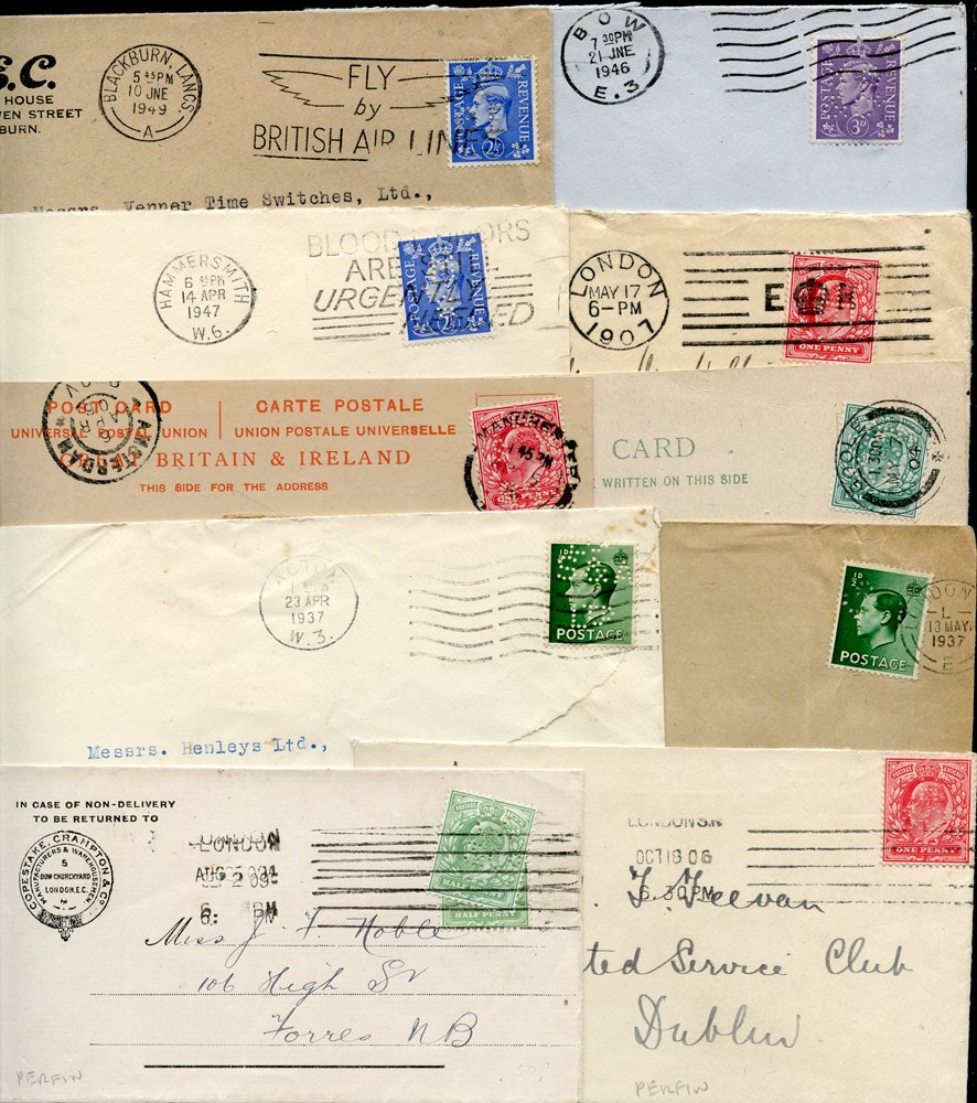 Lot 1705 - postal history postal history collections and accumulations miscellaneous etc -  Corbitts Sale #152