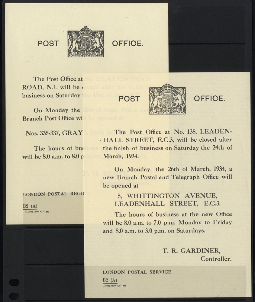 Lot 1706 - postal history postal history collections and accumulations miscellaneous etc -  Corbitts Sale #152
