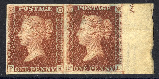 Lot 1971 - perforated line engraved - Corbitts Sale #152 Lot 1971 - perforated line engraved - Corbitts Sale #152