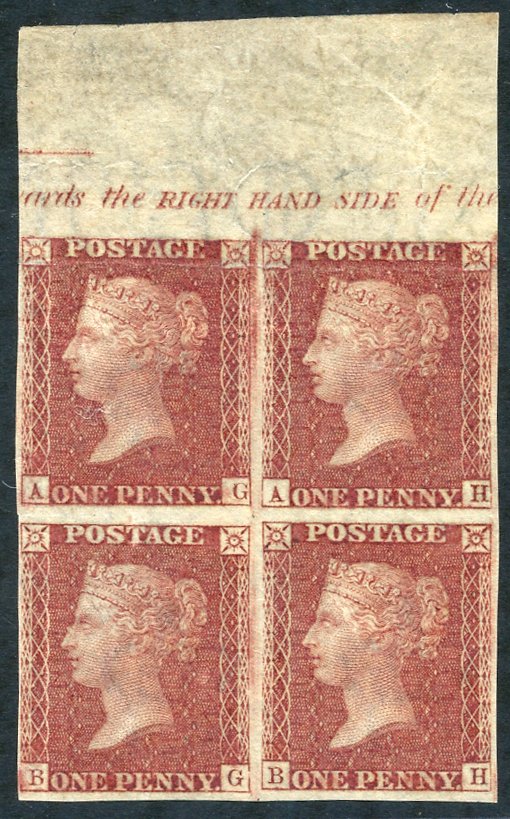Lot 1972 - perforated line engraved - Corbitts Sale #152 Lot 1972 - perforated line engraved - Corbitts Sale #152