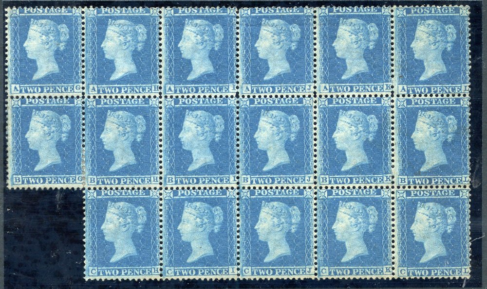 Lot 1973 - perforated line engraved - Corbitts Sale #152 Lot 1973 - perforated line engraved - Corbitts Sale #152