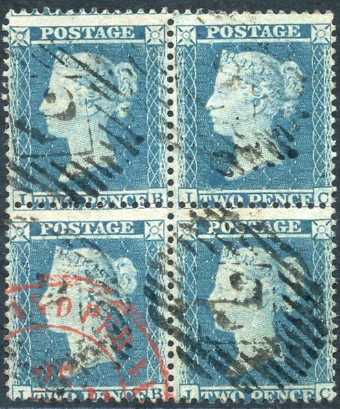 Lot 1974 - perforated line engraved - Corbitts Sale #152 Lot 1974 - perforated line engraved - Corbitts Sale #152