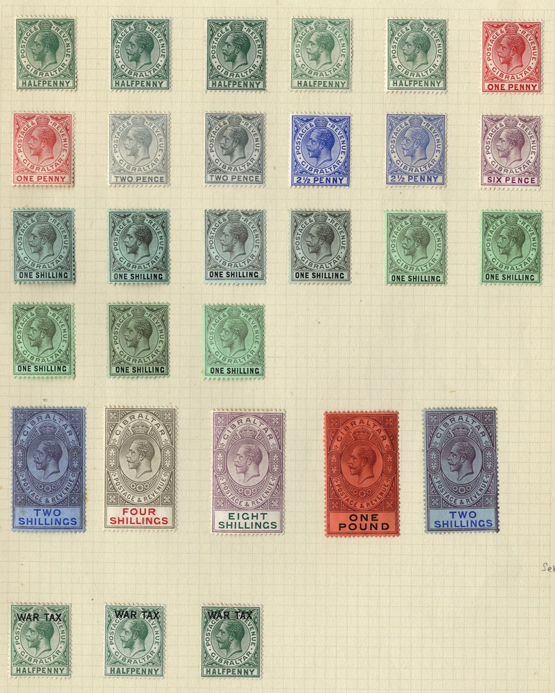 Lot 1014 - Gibraltar - Corbitts Sale #155 Lot 1014 - Gibraltar - Corbitts Sale #155