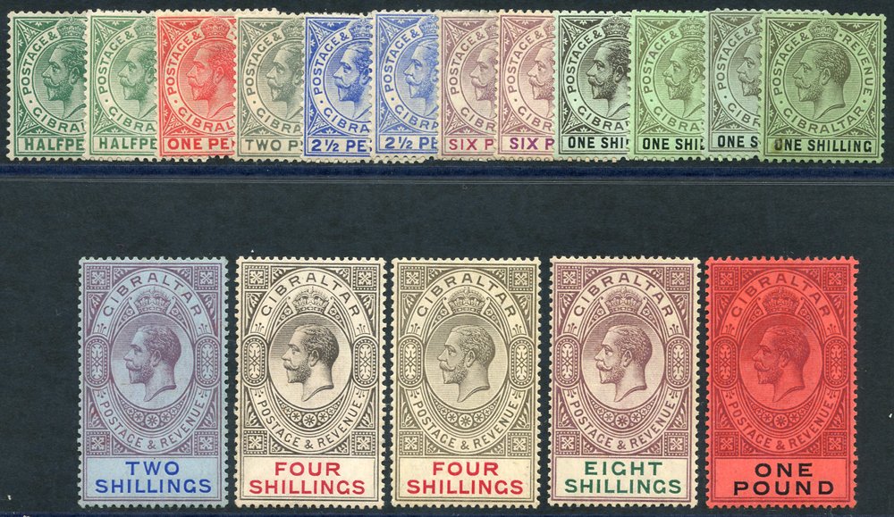 Lot 1015 - Gibraltar - Corbitts Sale #155 Lot 1015 - Gibraltar - Corbitts Sale #155