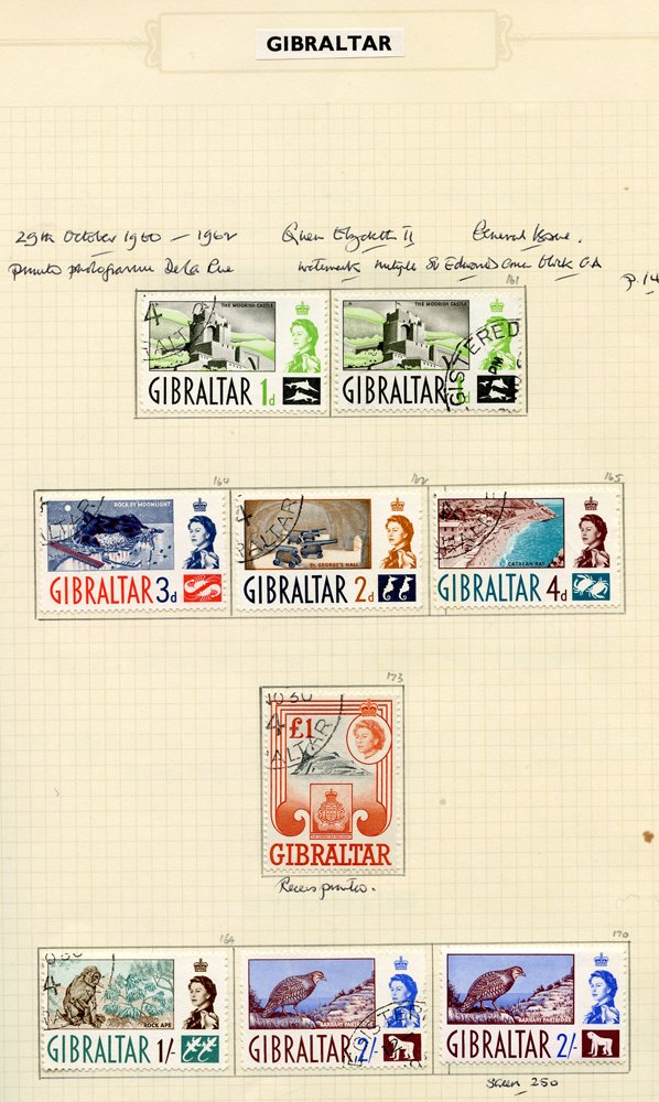 Lot 1021 - Gibraltar - Corbitts Sale #155 Lot 1021 - Gibraltar - Corbitts Sale #155