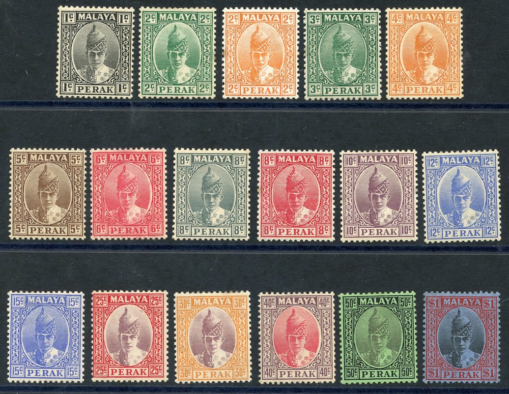 Lot 1173 - malayan states perak - Corbitts Sale #155 Lot 1173 - malayan states perak - Corbitts Sale #155