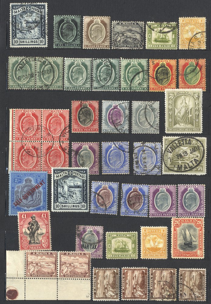 Lot 1185 - Malta - Corbitts Sale #155 Lot 1185 - Malta - Corbitts Sale #155