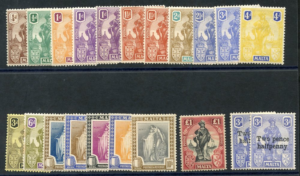 Lot 1193 - Malta - Corbitts Sale #155 Lot 1193 - Malta - Corbitts Sale #155