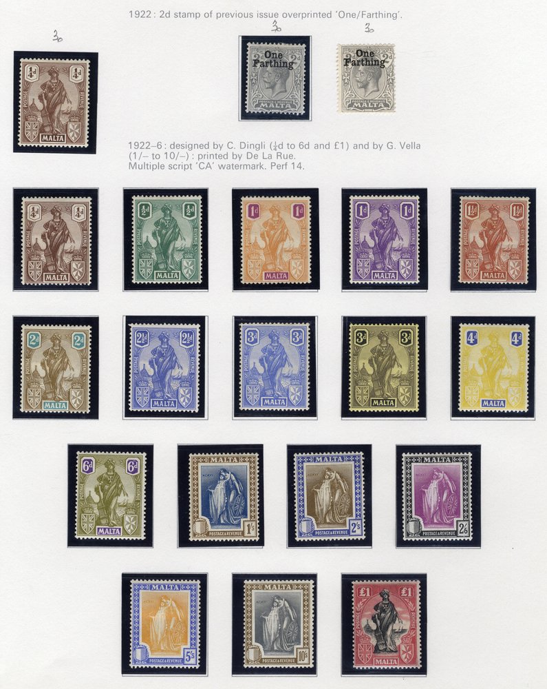 Lot 1194 - Malta - Corbitts Sale #155 Lot 1194 - Malta - Corbitts Sale #155
