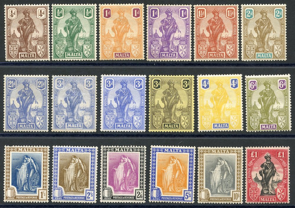 Lot 1195 - Malta - Corbitts Sale #155 Lot 1195 - Malta - Corbitts Sale #155
