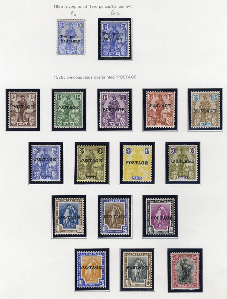 Lot 1197 - Malta - Corbitts Sale #155 Lot 1197 - Malta - Corbitts Sale #155