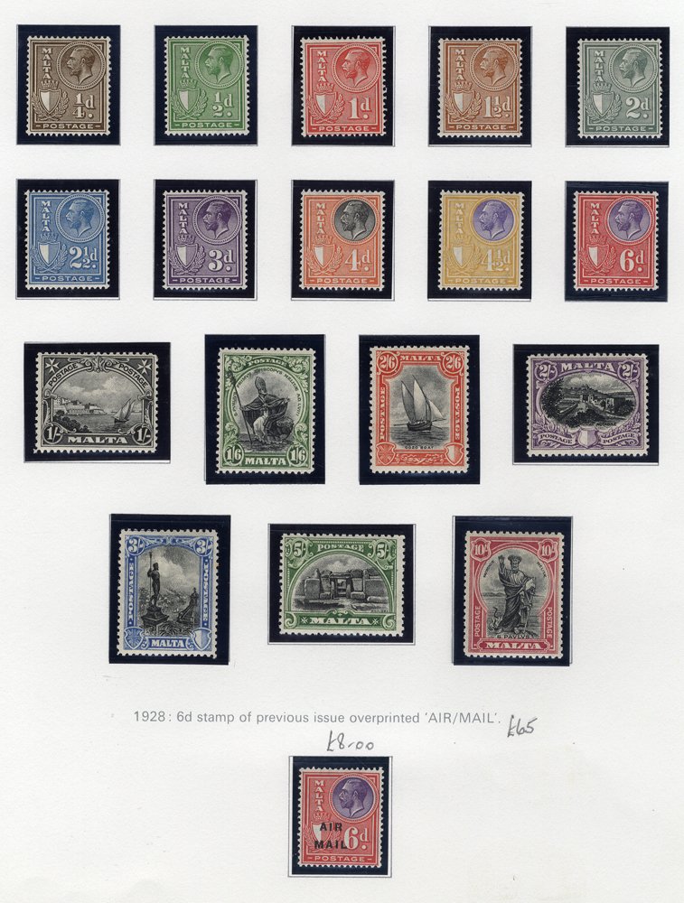 Lot 1200 - Malta - Corbitts Sale #155 Lot 1200 - Malta - Corbitts Sale #155