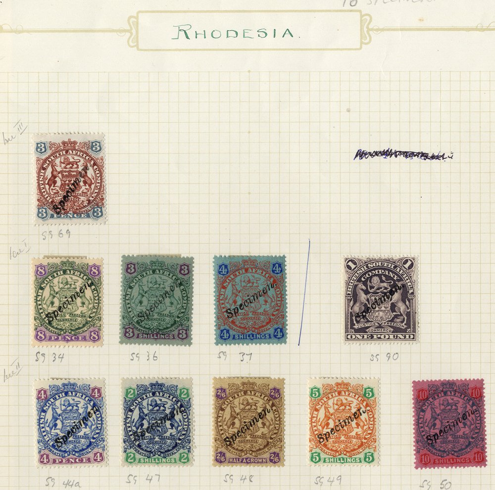 Lot 1331 - rhodesia - Corbitts Sale #155 Lot 1331 - rhodesia - Corbitts Sale #155