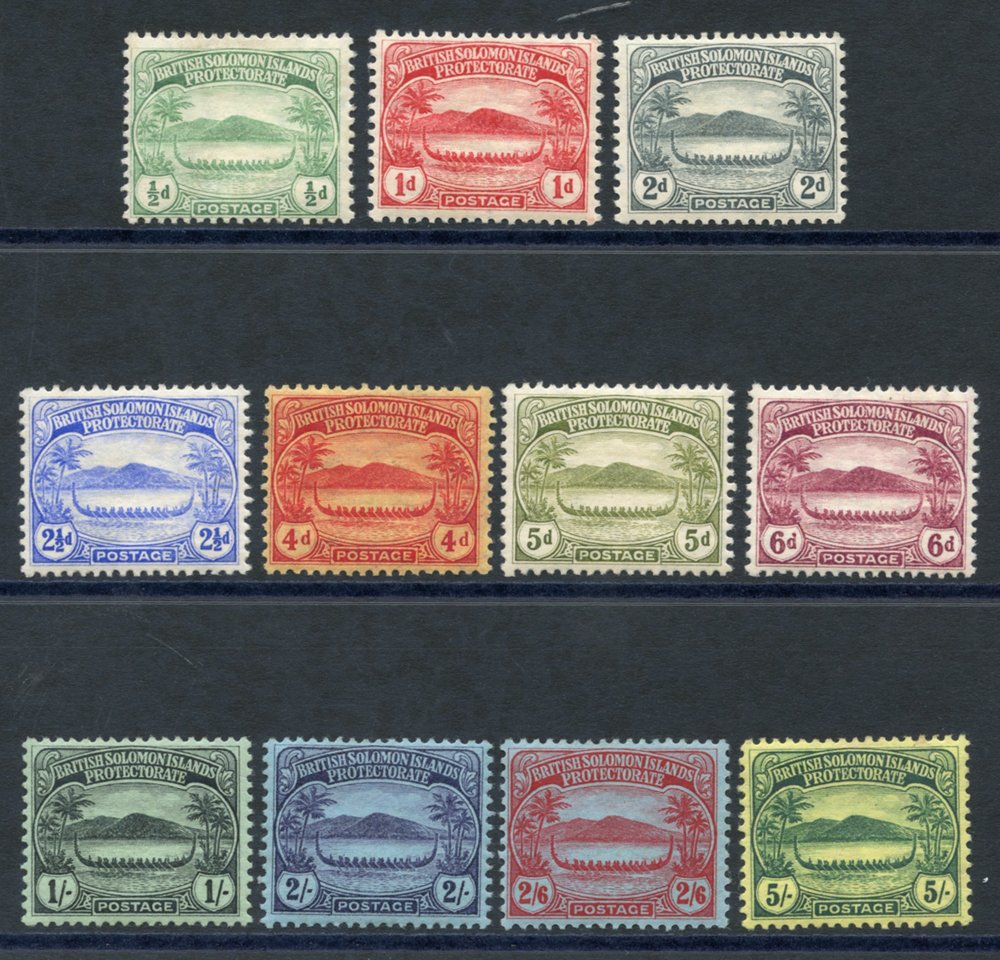 Lot 1397 - solomon islands - Corbitts Sale #155 Lot 1397 - solomon islands - Corbitts Sale #155
