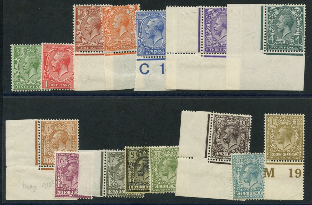 Lot 1875 - kgv royal cypher - Corbitts Sale #155 Lot 1875 - kgv royal cypher - Corbitts Sale #155