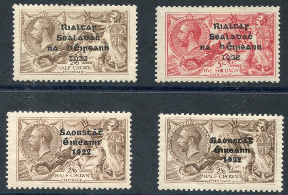 Stamp auctions by Corbitt Stamps. Stamp auction 155. Ireland.