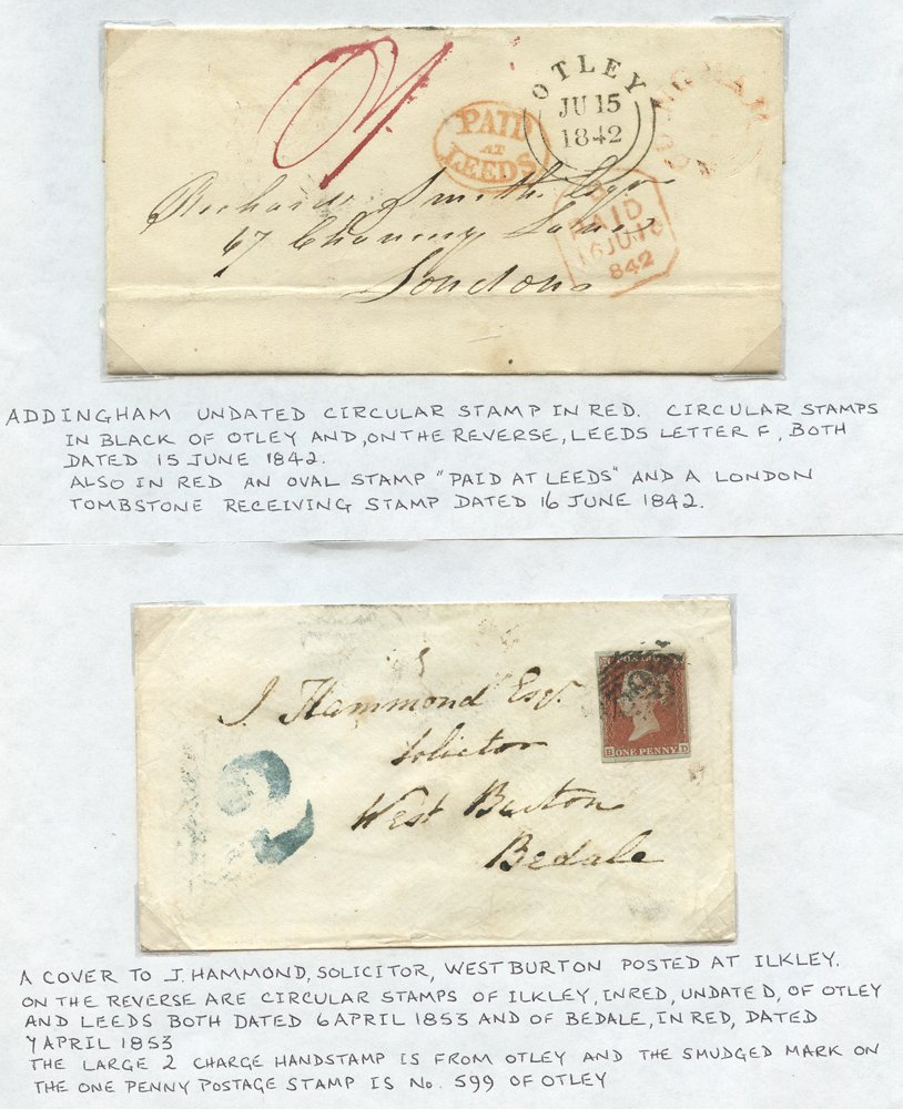 Lot 1508 - Great Britain postal history - Corbitts Sale #161 Lot 1508 - Great Britain postal history - Corbitts Sale #161