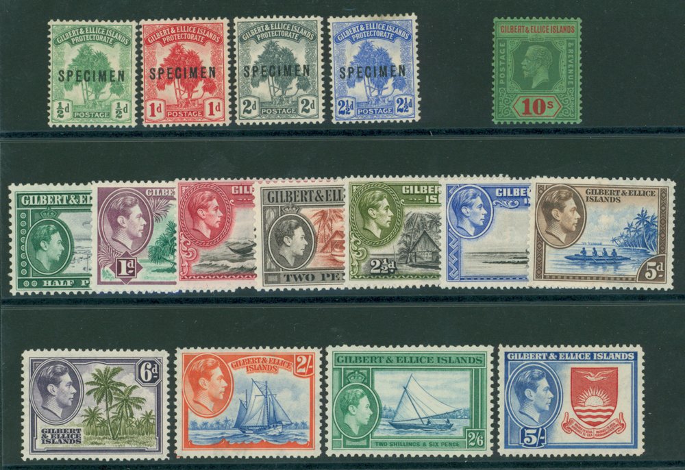Lot 756 - World Stamps gilbert and ellice islands - Corbitts Sale #162 Lot 756 - World Stamps gilbert and ellice islands - Corbitts Sale #162