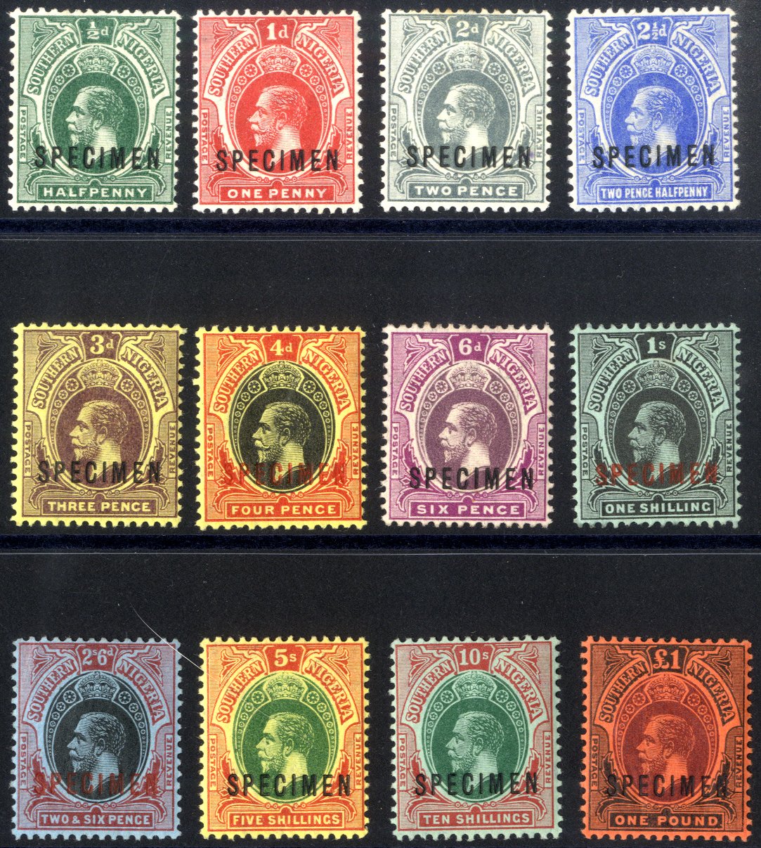 Lot 1154 - World Stamps southern nigeria -  Corbitts Sale #162