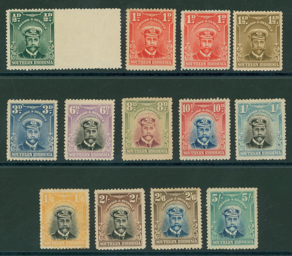 Lot 1155 - World Stamps southern rhodesia -  Corbitts Sale #162