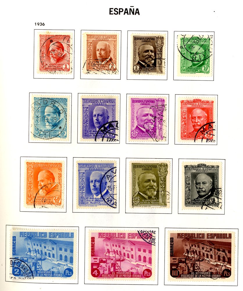 Lot 1156 - World Stamps Spain -  Corbitts Sale #162