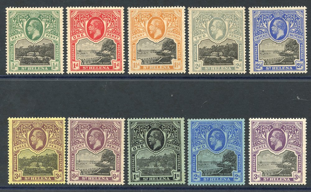Lot 1160 - World Stamps st. helena -  Corbitts Sale #162