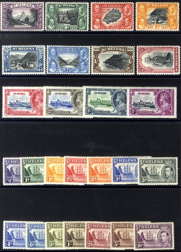 Lot 1162 - World Stamps st. helena -  Corbitts Sale #162