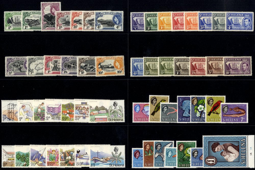Lot 1163 - World Stamps st. helena -  Corbitts Sale #162